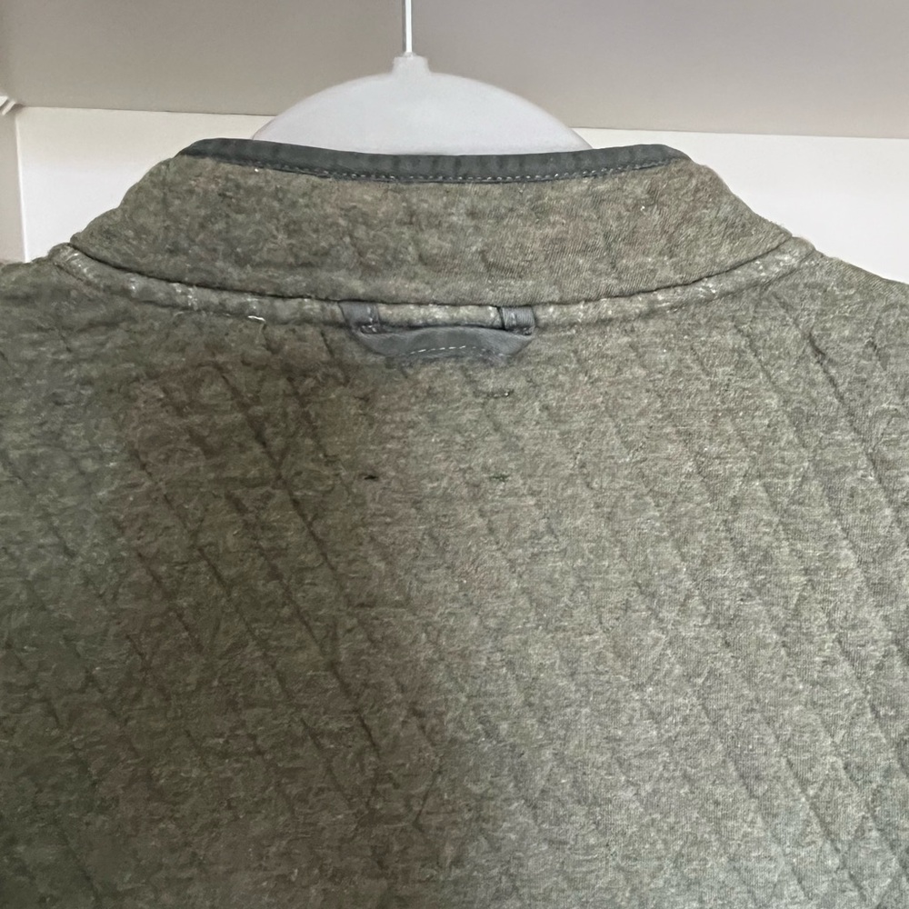 Pendleton Green Quarter Zip Pullover - image 5